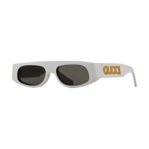 NEW GUCCI SUNGLASSES WHITE GREY WOMEN EYEWEAR GUCCI main image 4